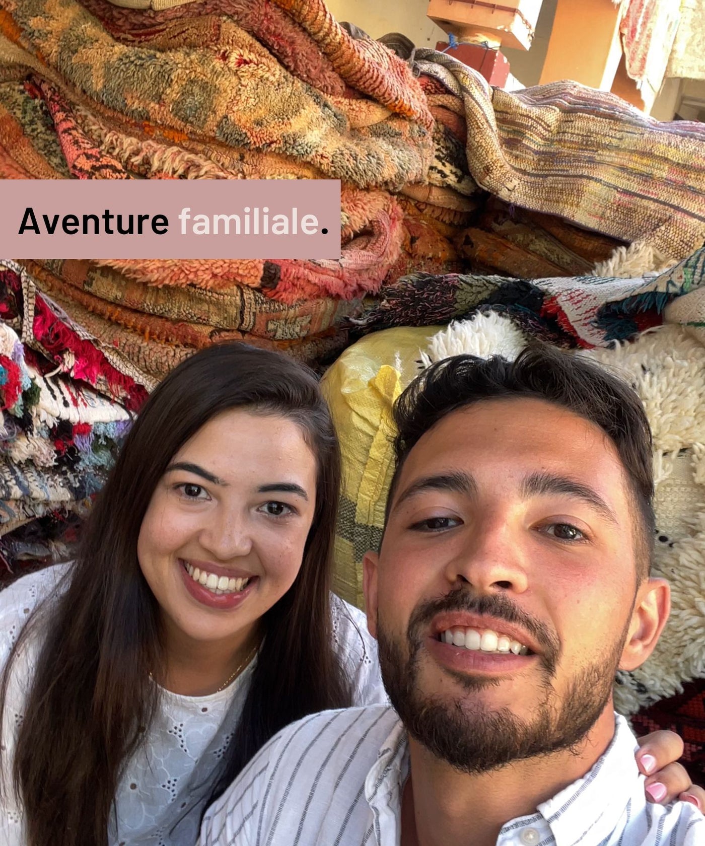 Les fondateurs de la marque SAFIA - Tapis berbère
