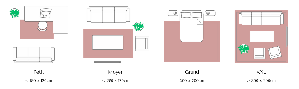 tapis berbère sur mesure : guide des tailles