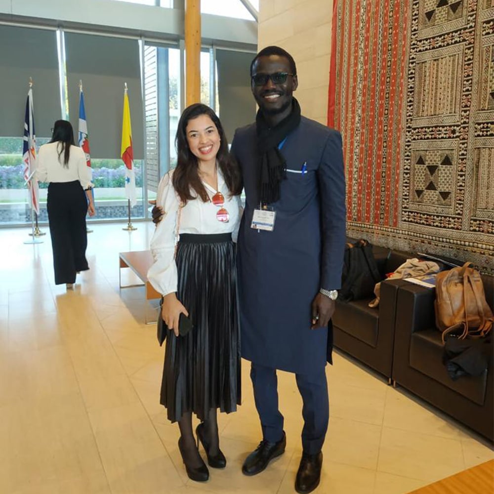 La fondatrice de SAFIA RUGS au Sénégal