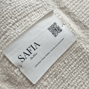 Tapis blanc inspiration luxe sur mesure - SAFIA RUGS