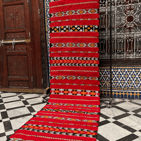 Tapis Berbère Rouge Hanbel 13 - SAFIA RUGS