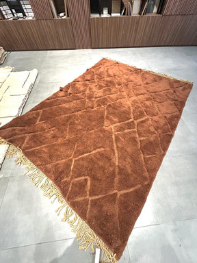 TAPIS Berbère MRIRT Marron Chocolat