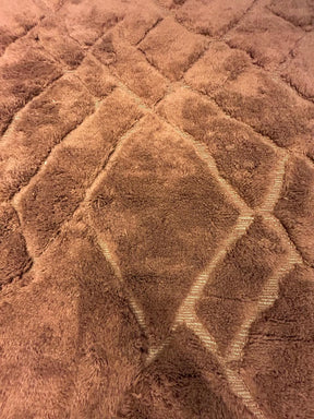 TAPIS Berbère MRIRT Marron Chocolat