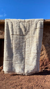 Tapis Mrirt Luxueux Design Blanc - SAFIA RUGS