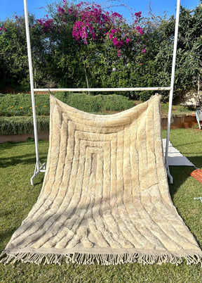 Tapis Berbère MRIRT Luxueux coquille d'oeuf - SAFIA RUGS