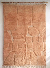 Tapis Berbère Beniourain Saumon