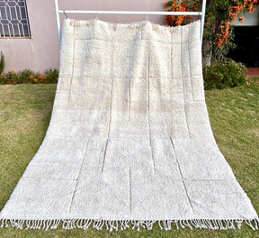 Grand Tapis Beniourain Blanc Sur Mesure XL