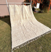 Grand Tapis Beniourain Blanc Sur Mesure XL