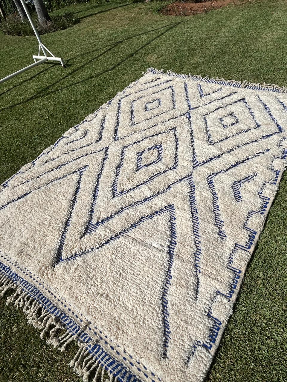 Grand Tapis Beni Ouarain Losanges