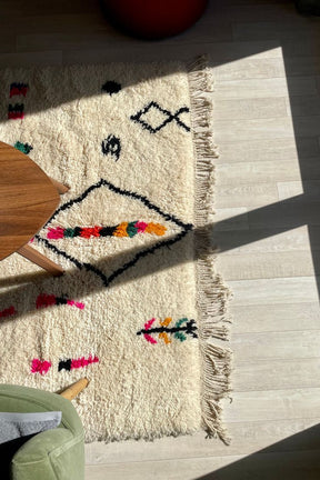 Tapis Beni Ouarain Coloré